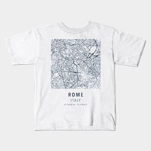 rome simple map Kids T-Shirt